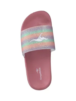 Kangaroos Badeschuhe^Badeschuhe in daisy pink/rainbow