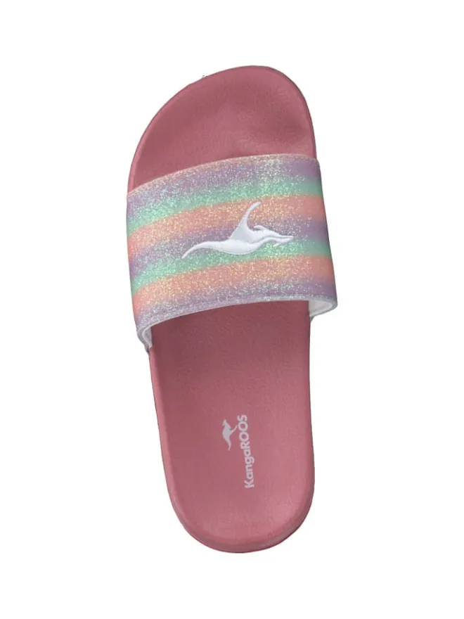 Kangaroos Badeschuhe^Badeschuhe in daisy pink/rainbow