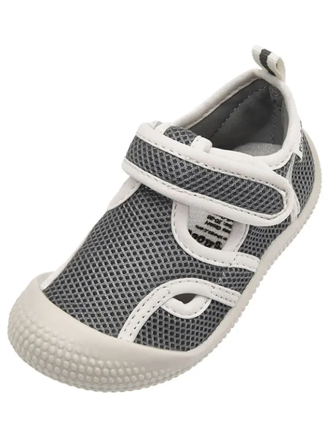 Badeschuhe in Weiß/ Grau>Playshoes