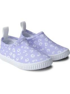 Swim Essentials Badeschuhe|Badeschuhe^Badeschuhe ''Lila Leopard'' in Lila