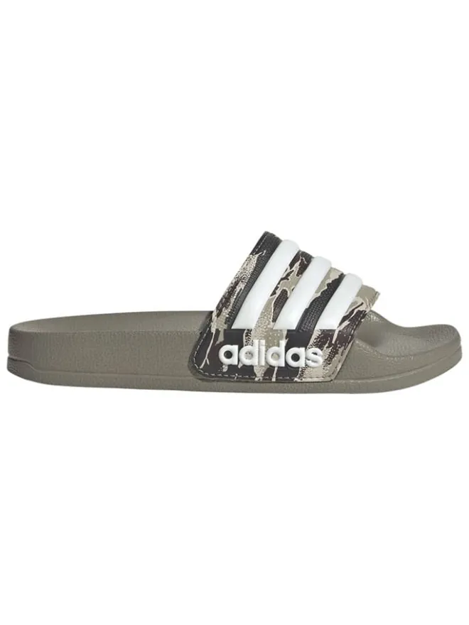 Badeschuhe "Shower" in Khaki>adidas New