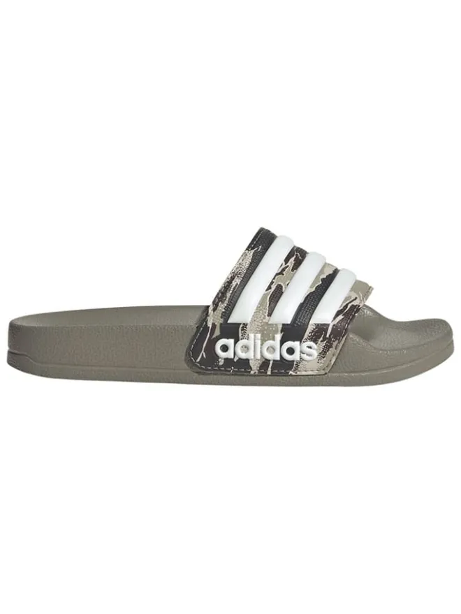 Badeschuhe "Shower" in Khaki>adidas New