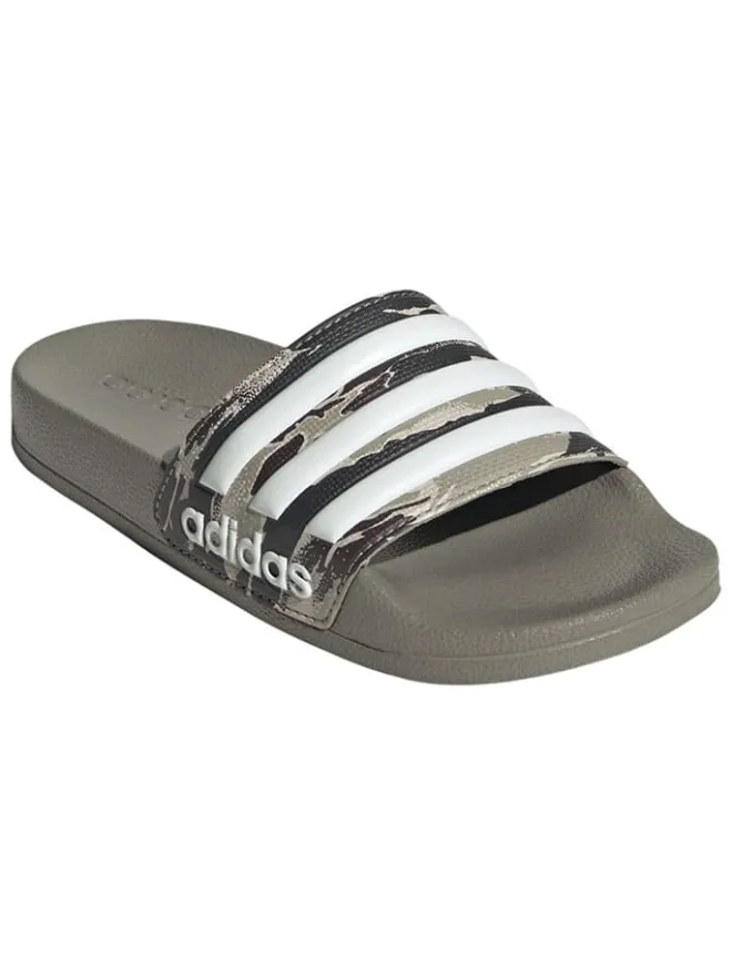 Badeschuhe "Shower" in Khaki>adidas New