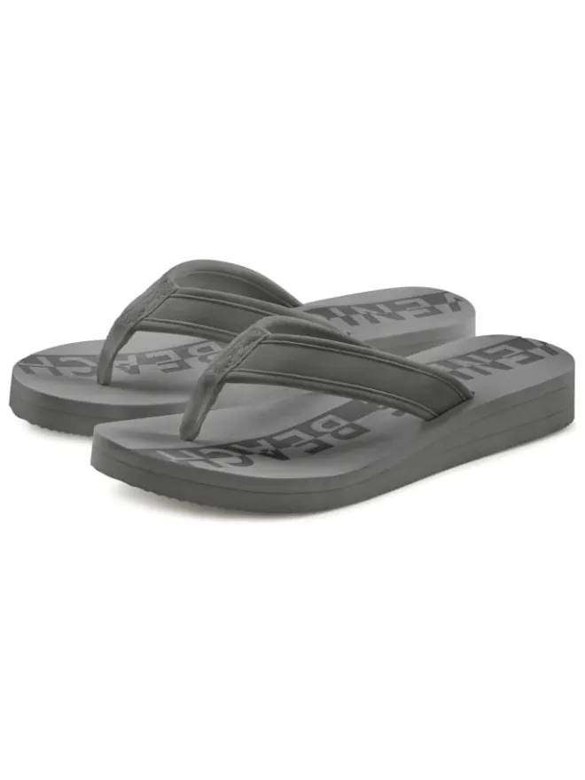Venice Beach Sandalen·Zehensandalen^Badezehentrenner in grau