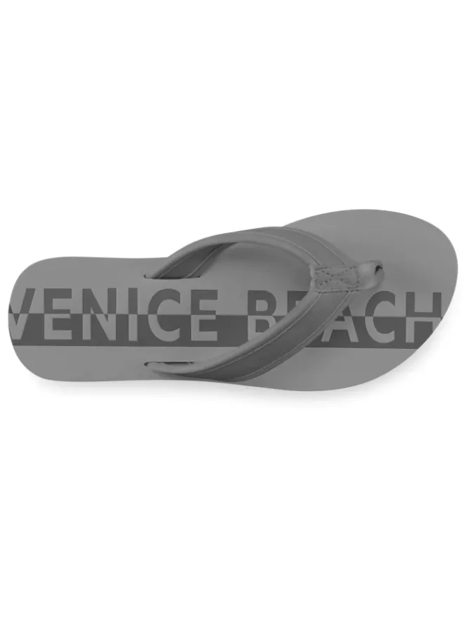 Venice Beach Sandalen·Zehensandalen^Badezehentrenner in grau