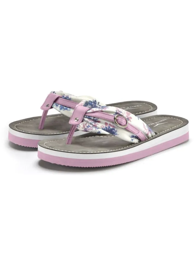 Venice Beach Sandalen·Zehensandalen^Badezehentrenner in pink