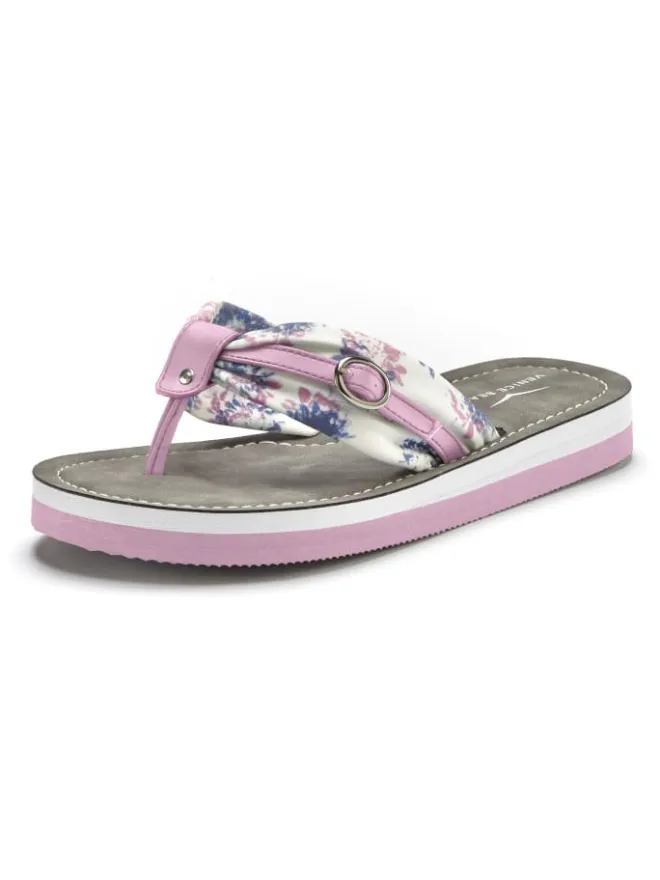 Venice Beach Sandalen·Zehensandalen^Badezehentrenner in pink