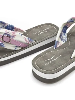 Venice Beach Sandalen·Zehensandalen^Badezehentrenner in pink