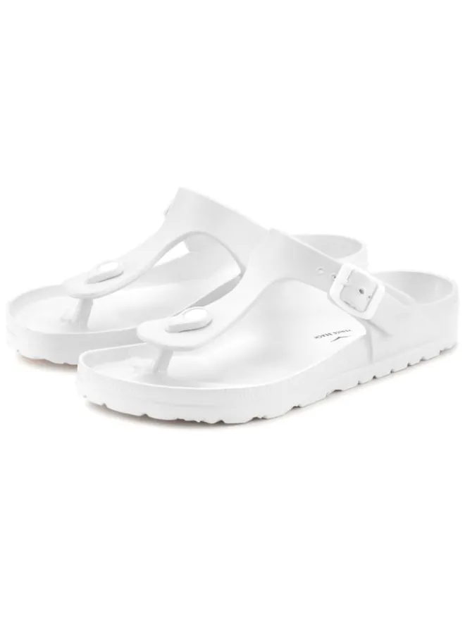 Venice Beach Sandalen·Zehensandalen^Badezehentrenner in weiß