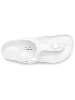 Venice Beach Sandalen·Zehensandalen^Badezehentrenner in weiß