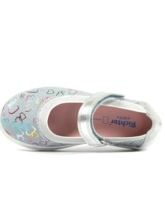 Ballerinas "Ilva" in Grau>Richter Shoes Clearance