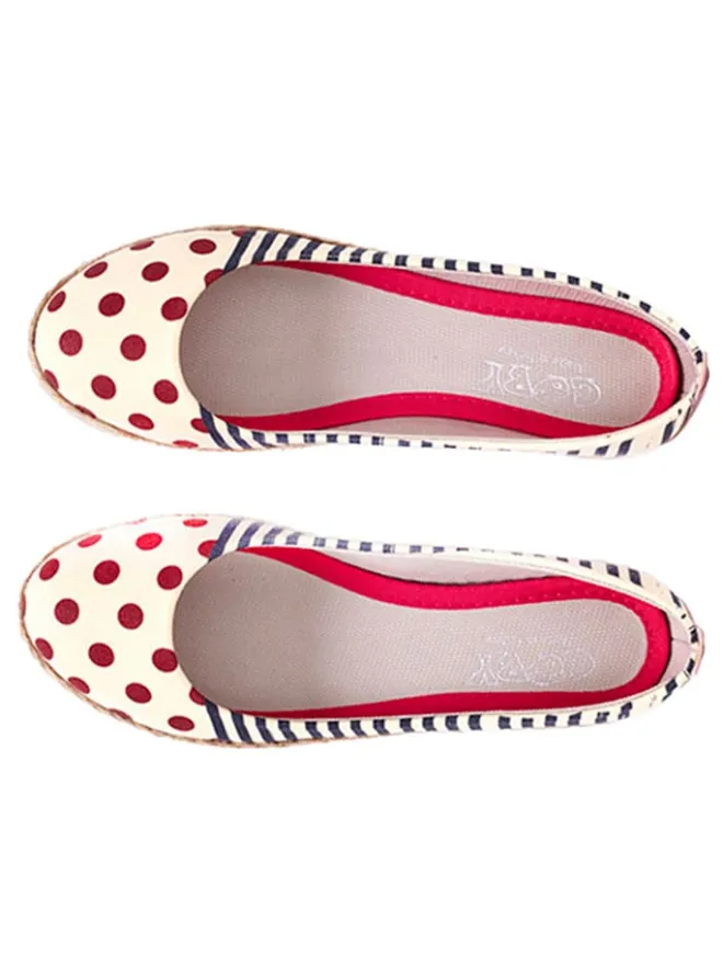 Ballerinas in Beige/ Bunt>Goby Hot