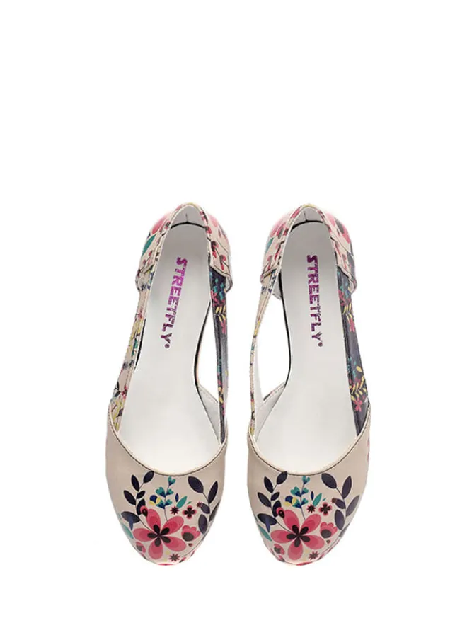 Streetfly Ballerinas^Ballerinas in Beige/ Bunt