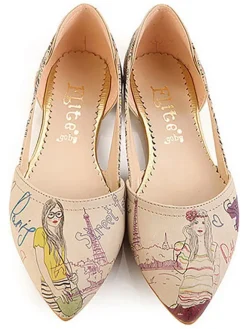 Ballerinas in Beige/ Bunt><noscript><img width=