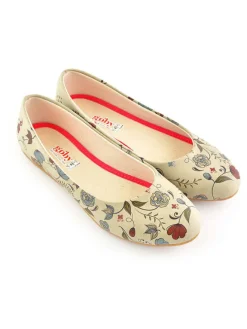 Goby Ballerinas^Ballerinas in Beige/ Bunt
