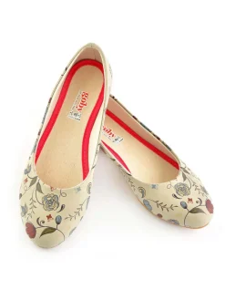 Goby Ballerinas^Ballerinas in Beige/ Bunt