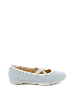 Ballerinas in Blau/ Grau>Grünland Discount