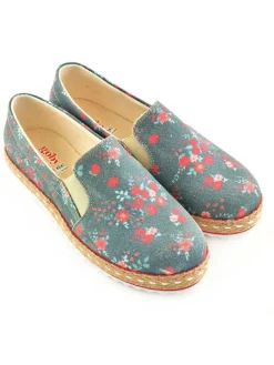 Goby Ballerinas^Ballerinas in Blau/ Rot
