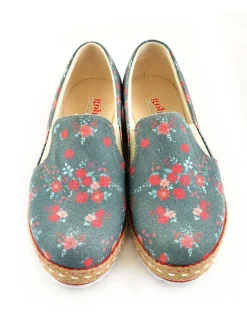 Goby Ballerinas^Ballerinas in Blau/ Rot