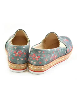 Goby Ballerinas^Ballerinas in Blau/ Rot