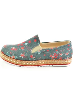 Goby Ballerinas^Ballerinas in Blau/ Rot