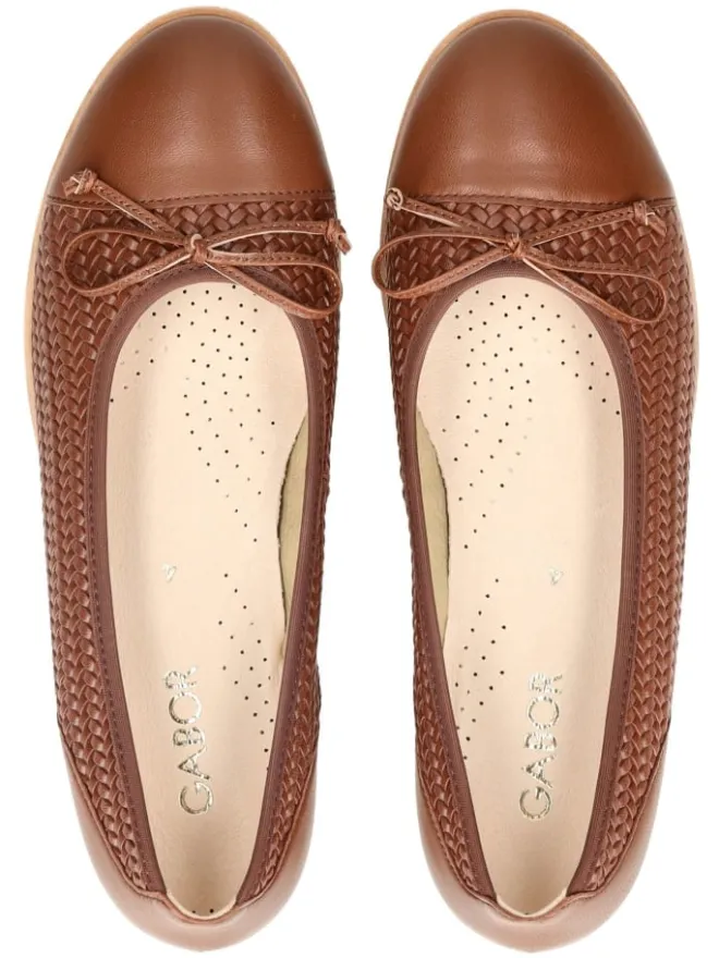 Gabor Ballerinas^Ballerinas in Cognac