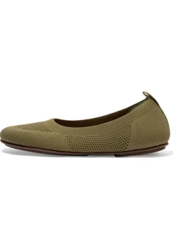 Ballerinas in Khaki>fitflop Clearance