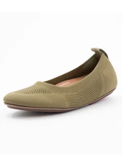 Ballerinas in Khaki>fitflop Clearance