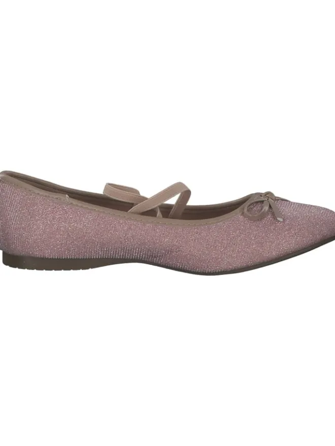 Ballerinas in lt.pink/rose>Indigo Clearance