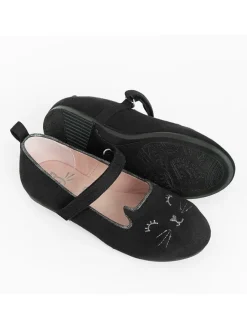 Ballerinas in Schwarz><noscript><img width=