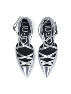 Ballerinas in Silber><noscript><img width=
