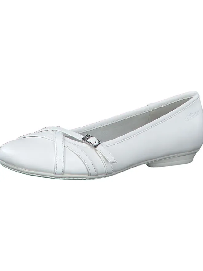s.Oliver Ballerinas^Ballerinas in Weiß