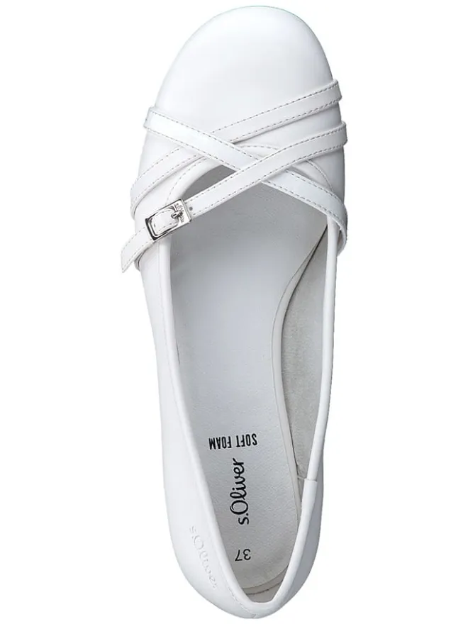 s.Oliver Ballerinas^Ballerinas in Weiß