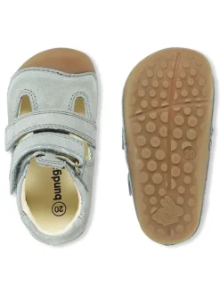 Barfuß Leder-Halbsandalen "Petit Summer" in Hellblau>Bundgaard Clearance