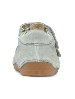 Barfuß Leder-Halbsandalen 
