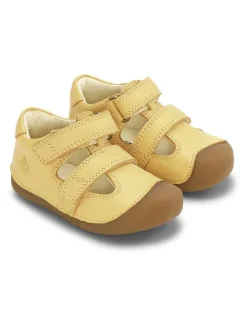 Bundgaard Sandalen^Barfuß Leder-Halbsandalen "Petit Summer" in Gelb