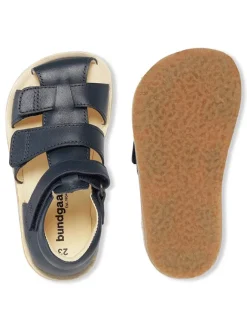 Bundgaard Sandalen|Sandalen·Halbsandalen^Barfuß Leder-Halbsandalen "Savi" in Dunkelblau