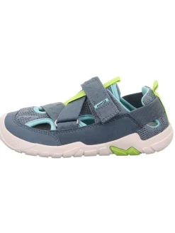 superfit Sneakers·Sneakers Low^Barfuß Leder-Halbsandalen "Trace" in Blau