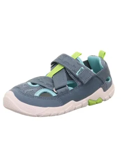 superfit Sneakers·Sneakers Low^Barfuß Leder-Halbsandalen "Trace" in Blau