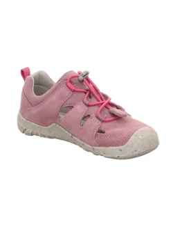 Barfuß Leder-Halbsandalen 