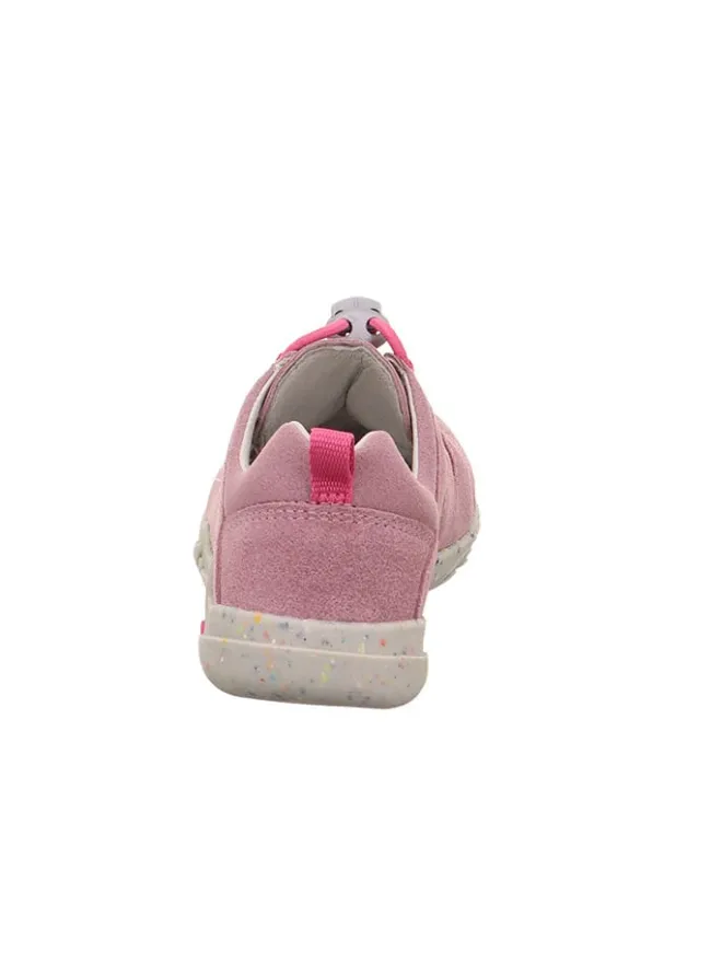 Barfuß Leder-Halbsandalen "Trace" in Rosa>superfit