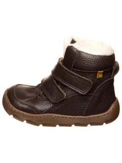 Barfuß Leder-Winterboots in Braun>El Naturalista Best