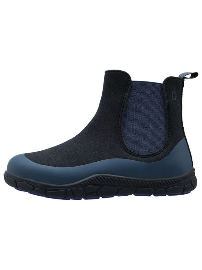 Barfuß-Chelsea-Boots in Dunkelblau>lamino Sale
