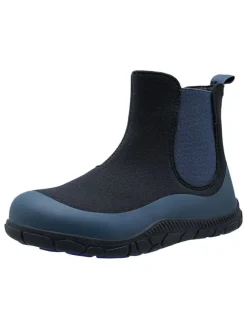 Barfuß-Chelsea-Boots in Dunkelblau>lamino Sale