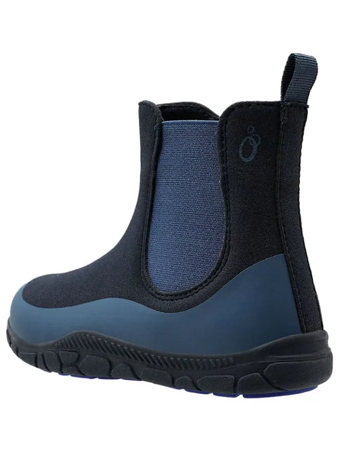 Barfuß-Chelsea-Boots in Dunkelblau>lamino Sale