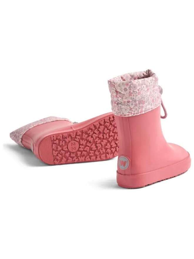 Barfuß-Gummistiefel "Zerro" in Rosa>Wheat Hot