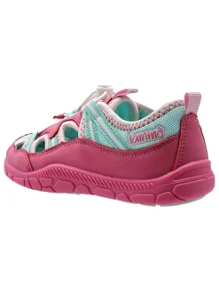 Barfuß-Halbsandalen in Pink/ Türkis><noscript><img width=