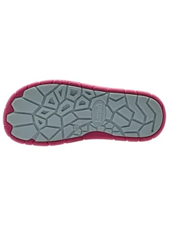 Barfuß-Halbsandalen in Pink/ Türkis><noscript><img width=