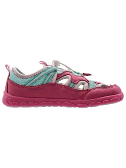 Barfuß-Halbsandalen in Pink/ Türkis><noscript><img width=