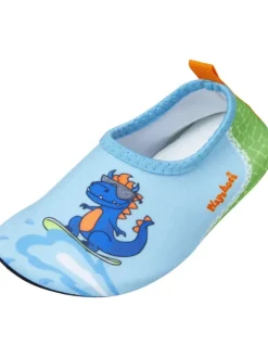 Barfuß-Schuh Dino in Blau/Grün>Playshoes Discount